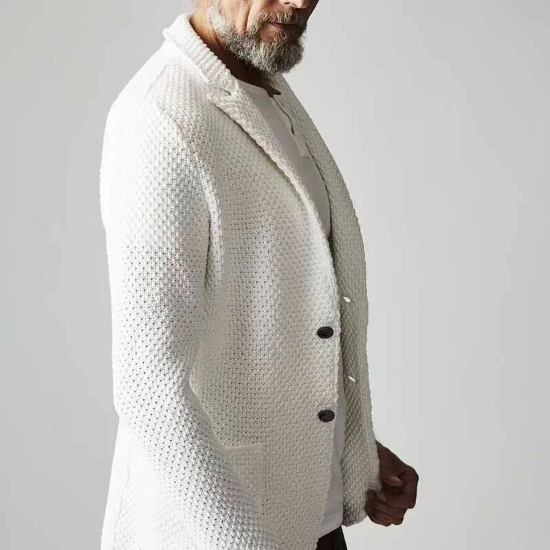 Ethan | Men's Classic Tailored Blazer in Cotton-Polyester Blend
