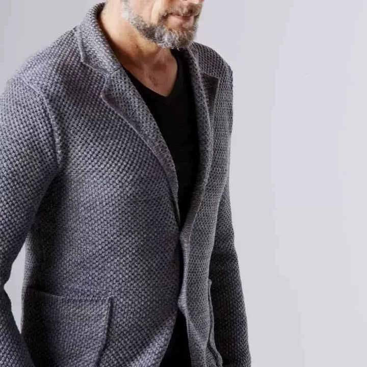 Ethan | Men's Classic Tailored Blazer in Cotton-Polyester Blend
