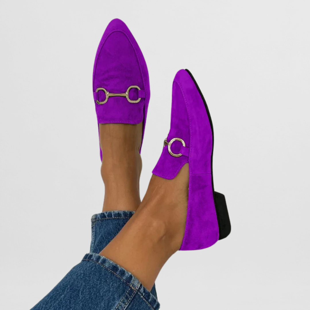 Hyelianne | Women's Orthopedic Loafers with Boho Pattern and Flexible Sole