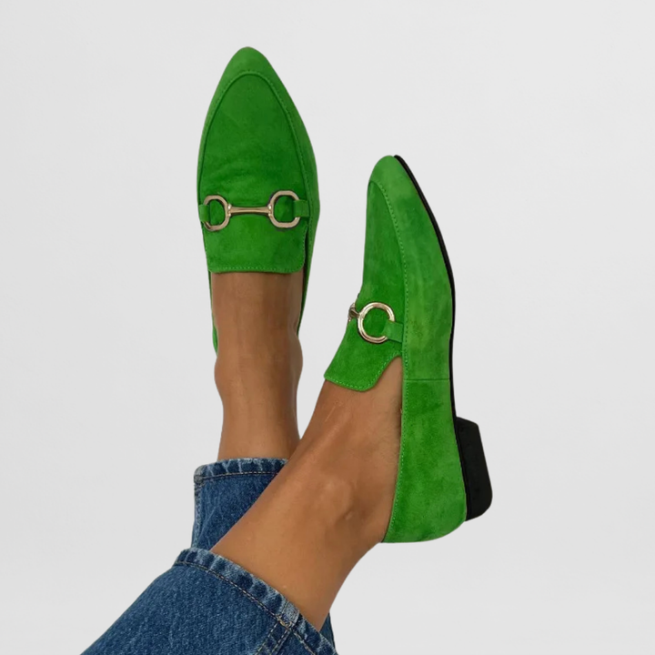 Hyelianne | Women's Orthopedic Loafers with Boho Pattern and Flexible Sole