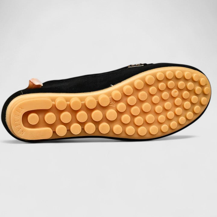 Karlene | Women's Orthopedic Slip-On Loafers with Metal Accents