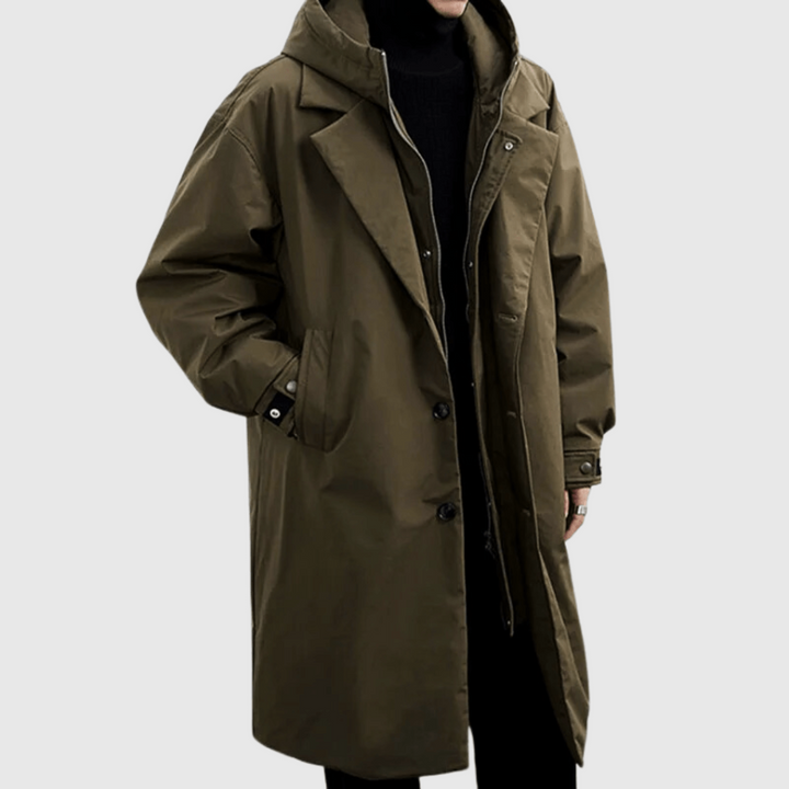 Adam | Men’s Street Style Lightweight Waterproof Rain Jacket