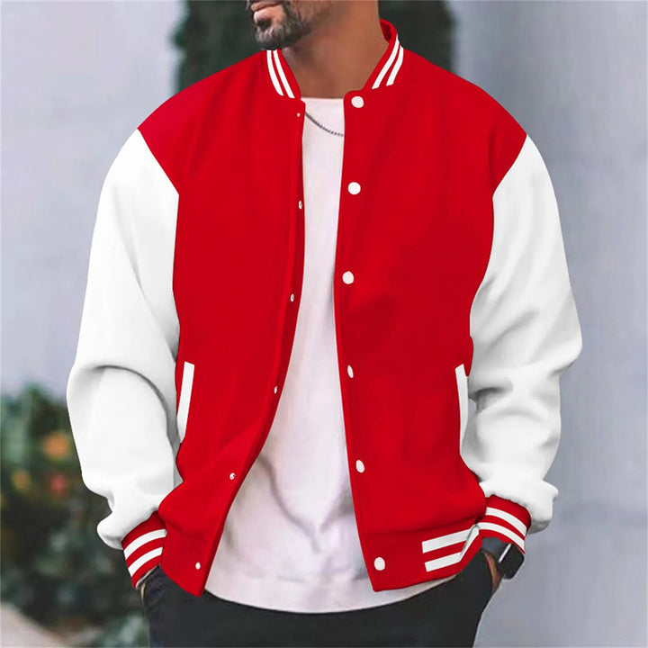 Timothy | Men’s Retro Letterman Style Varsity Jacket