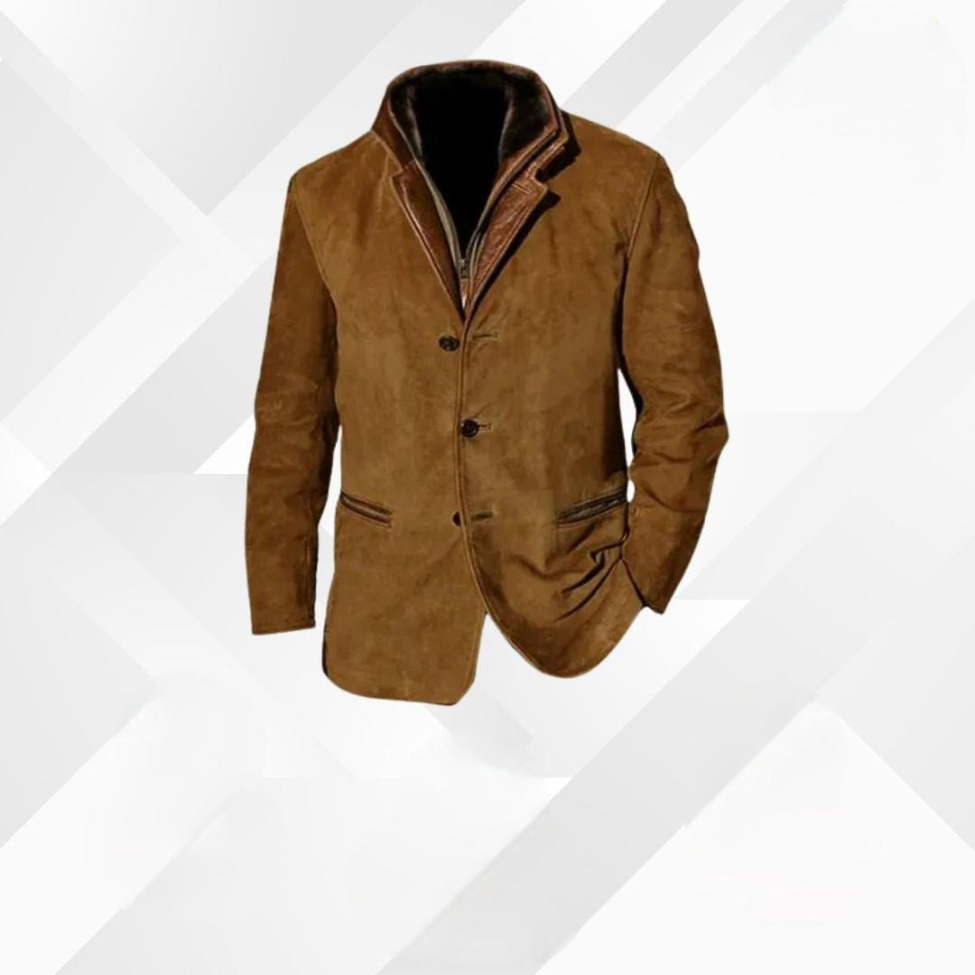 Kyle | Men’s Classic Button-Up Warm Jacket