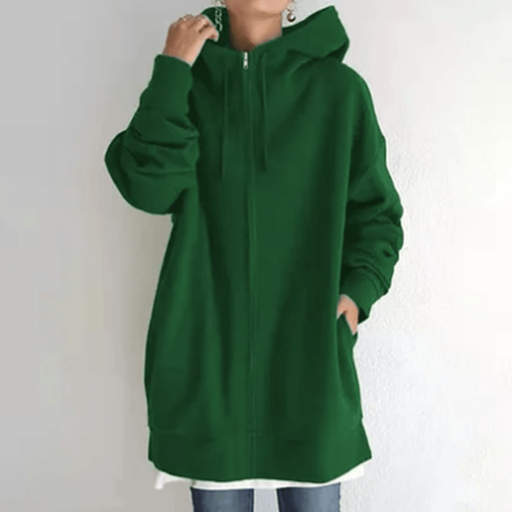 Karla | Women’s Full Zip Relaxed Fit Hoodie
