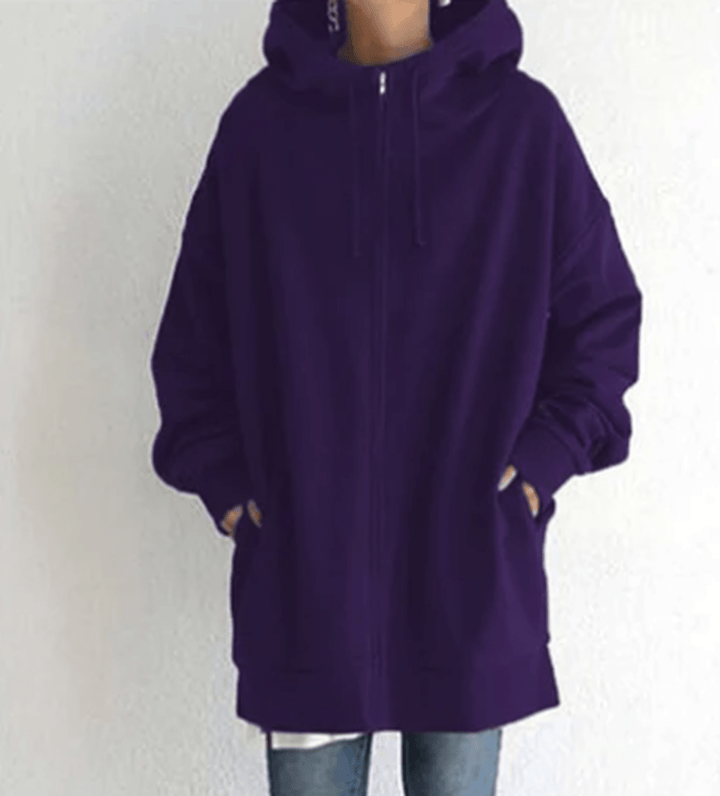 Karla | Women’s Full Zip Relaxed Fit Hoodie