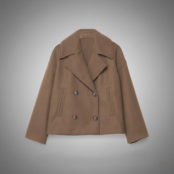 Georgia | Classic Double Button Short Jacket for Women