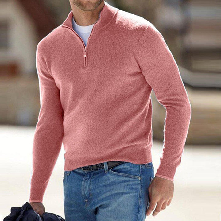 Daniel | Men’s Winter Half-Zip Warm Sweater