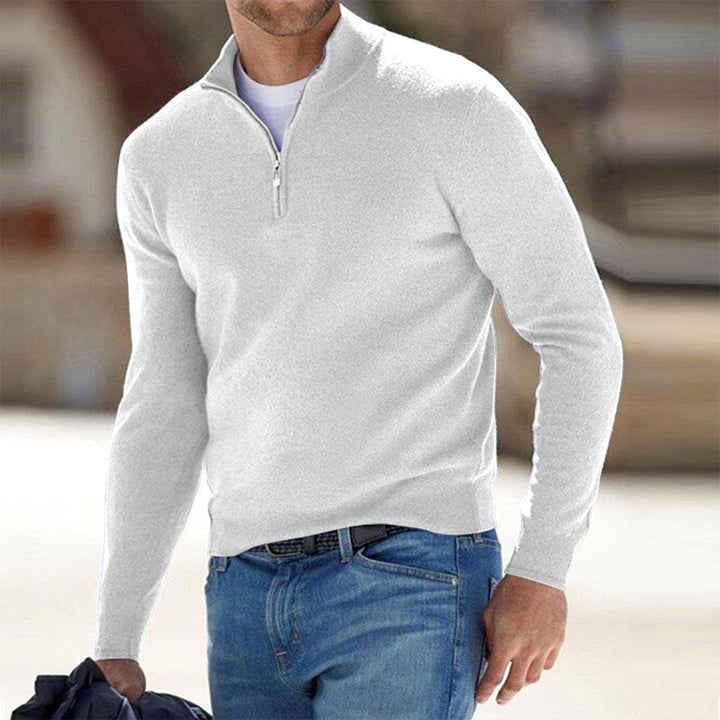 Daniel | Men’s Winter Half-Zip Warm Sweater