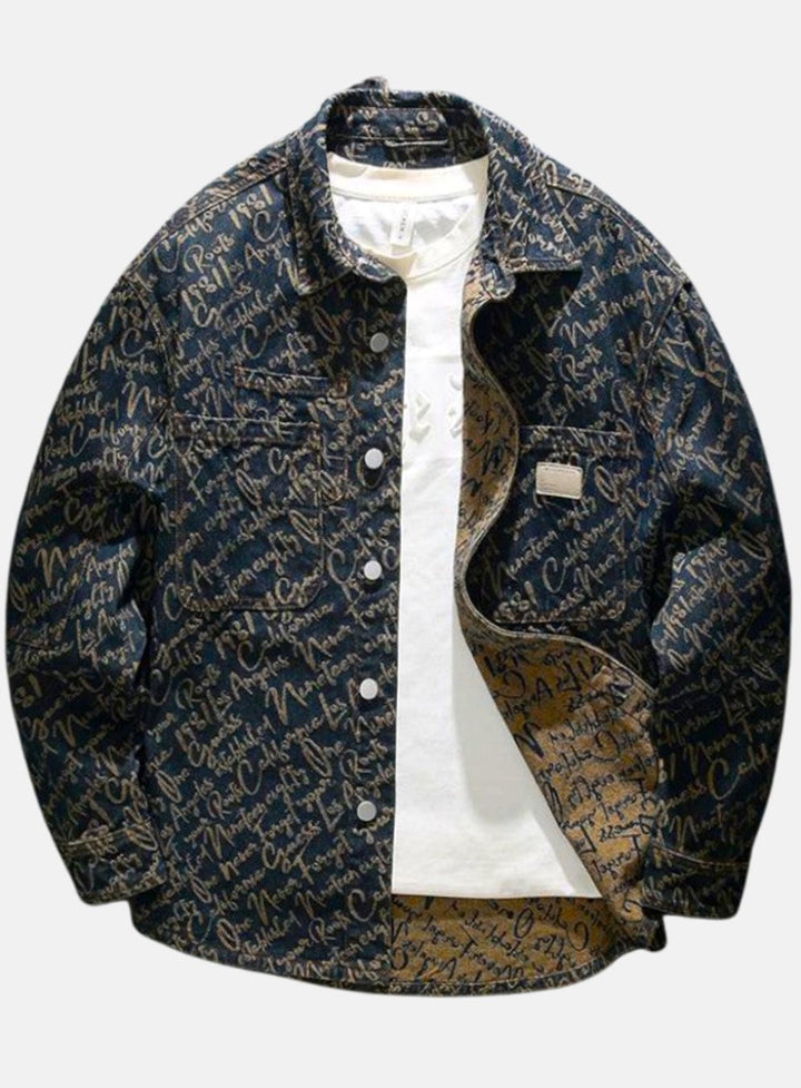 Men's Oversized Longline Button-Front Tailored Coat