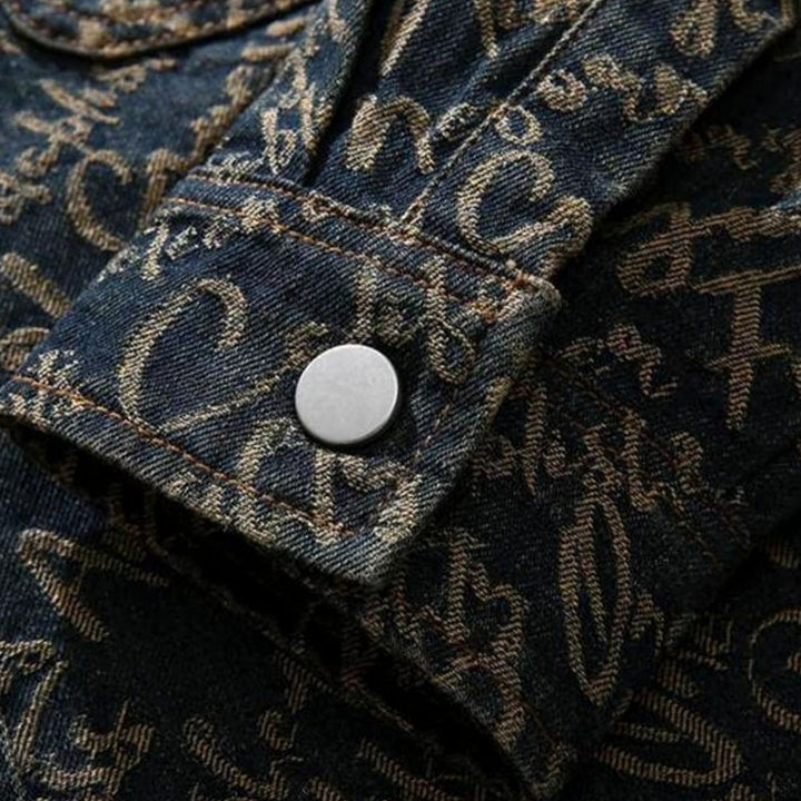 Men's Oversized Longline Button-Front Tailored Coat