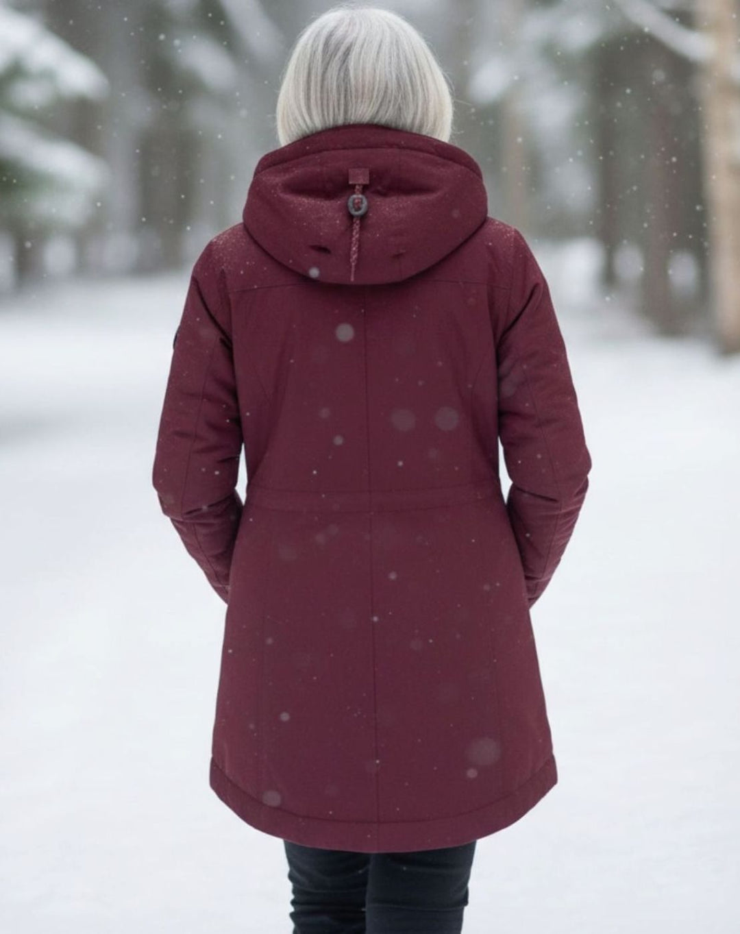 Men's Sherpa-Lined Hooded Winter Parka Jacket