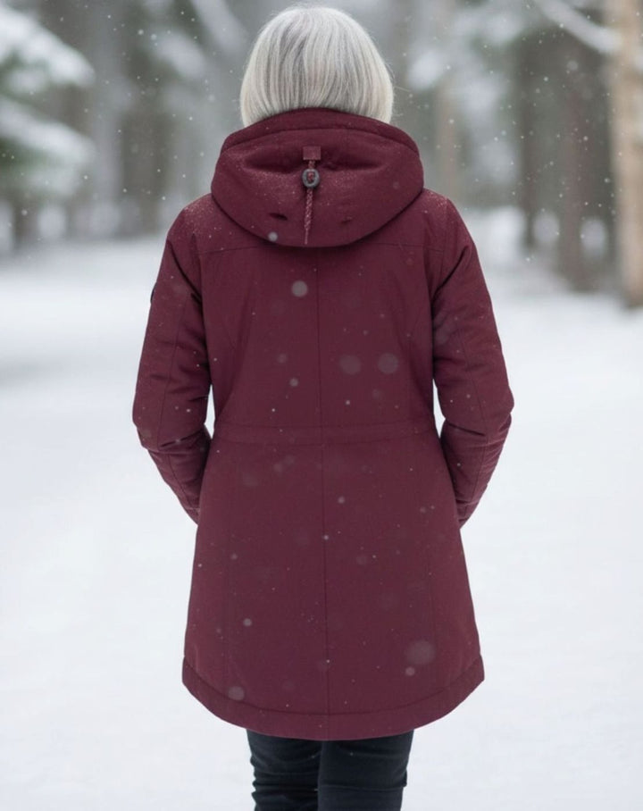 Men's Sherpa-Lined Hooded Winter Parka Jacket