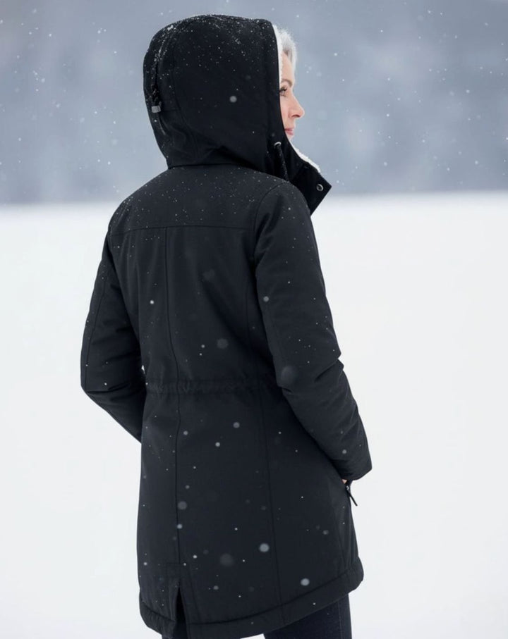 Men's Sherpa-Lined Hooded Winter Parka Jacket