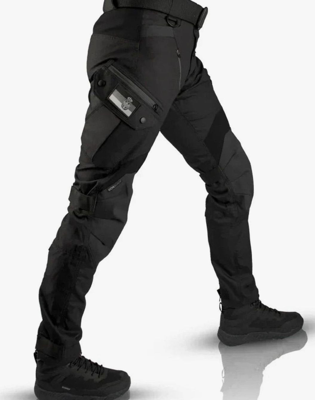 Men's Vulcan Waterproof Tactical Cargo Pants Multi-Pocket - Black