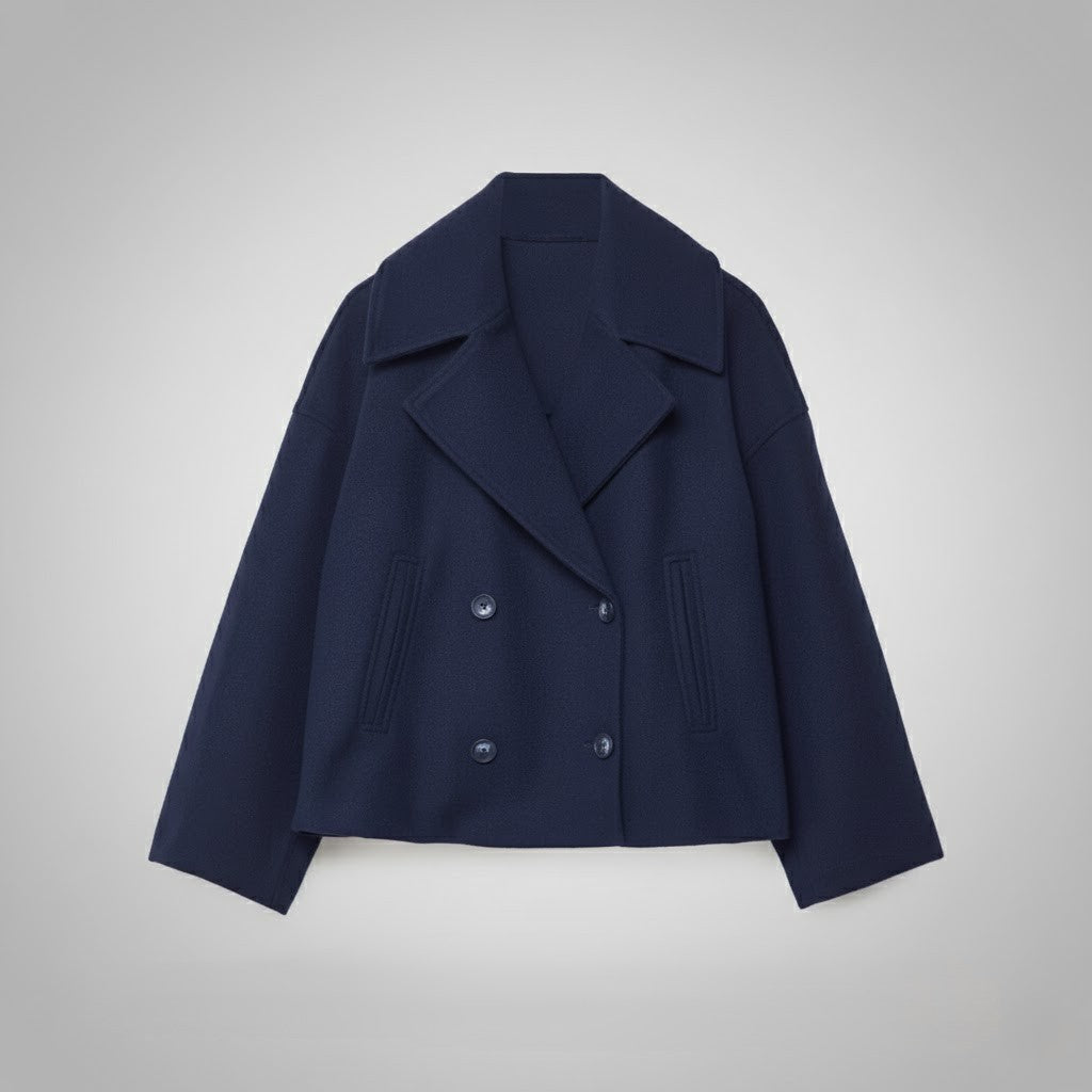 Georgia | Classic Double Button Short Jacket for Women