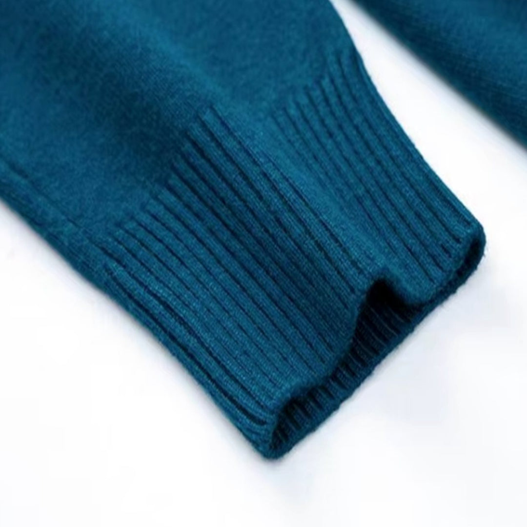 Women's Cashmere-Blend Ribbed Turtleneck Sweater