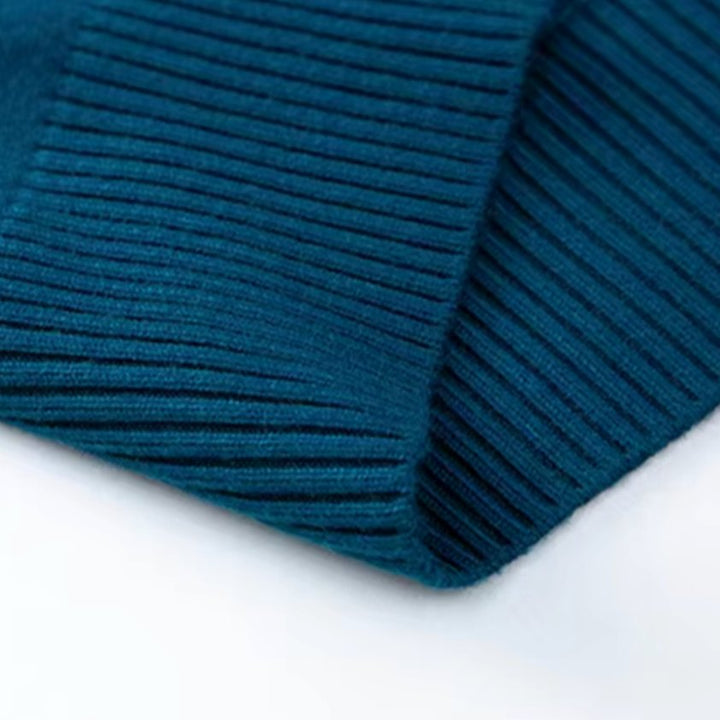 Women's Cashmere-Blend Ribbed Turtleneck Sweater