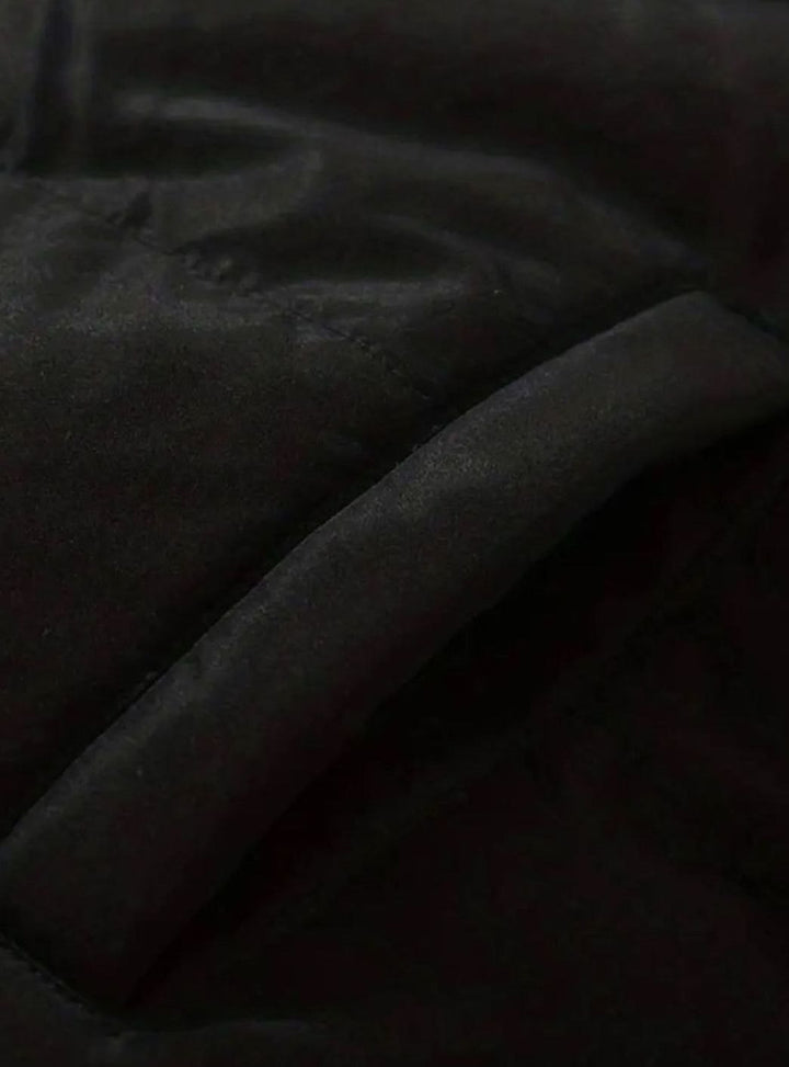 Women's Fleece-Lined Hooded Puffer Zip-Up Winter Jacket