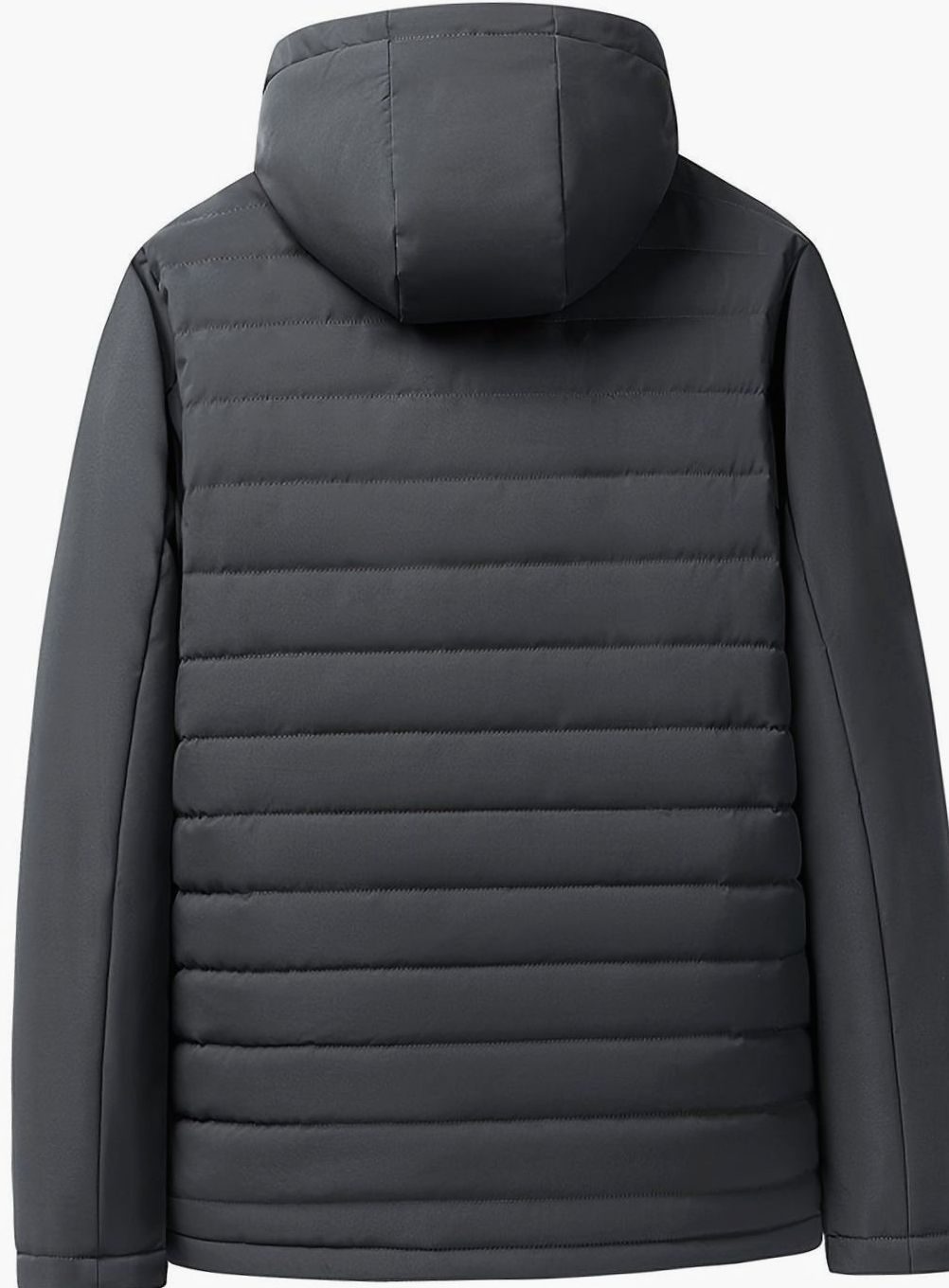 Women's Fleece-Lined Hooded Quilted Puffer Jacket