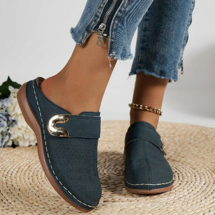 Women's Orthopedic Velcro Slip-On Mule Clogs