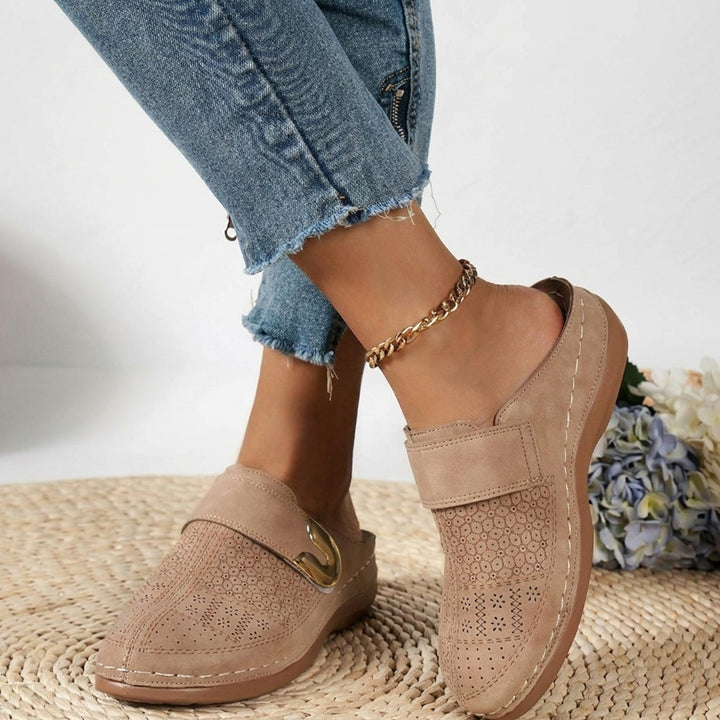 Women's Orthopedic Velcro Slip-On Mule Clogs