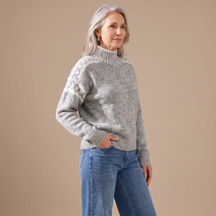 Women's Scandinavian Turtleneck Knit Livia Sweater