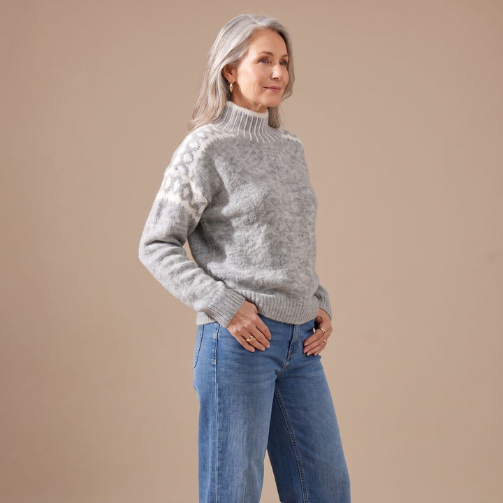 Women's Scandinavian Turtleneck Knit Livia Sweater