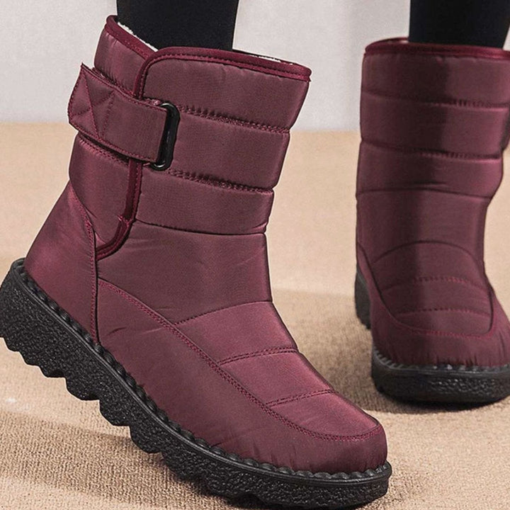 Women's Waterproof Fleece-Lined Non-Slip Winter Snow Boots